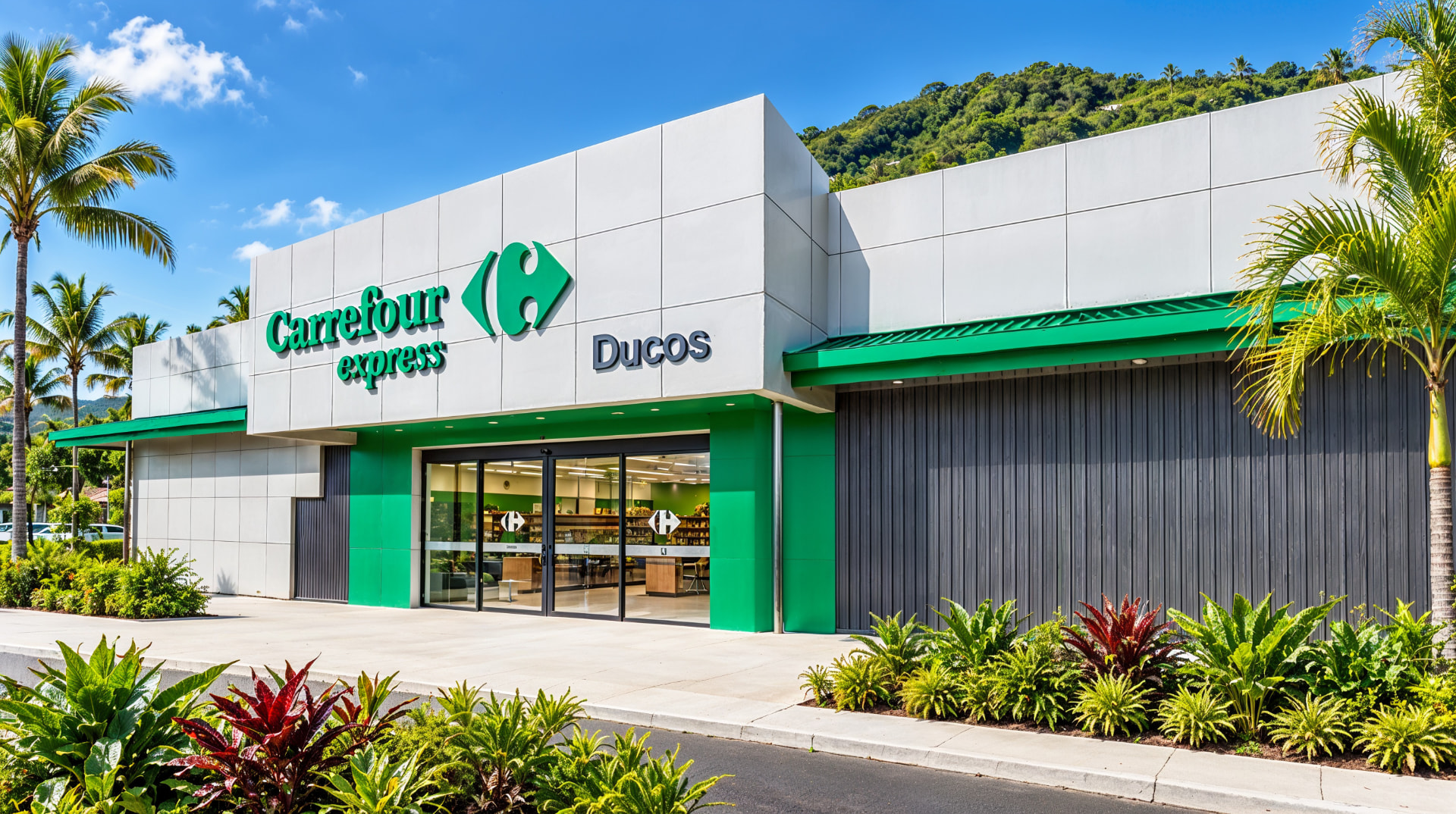 Carrefour Ducos, commerces à Nouméa