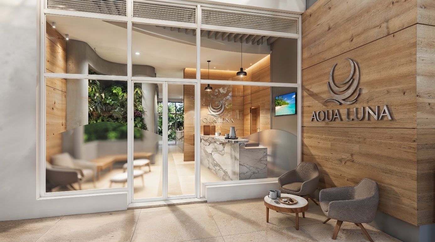 Halls Aqualuna, aménagement intérieur à Nouméa