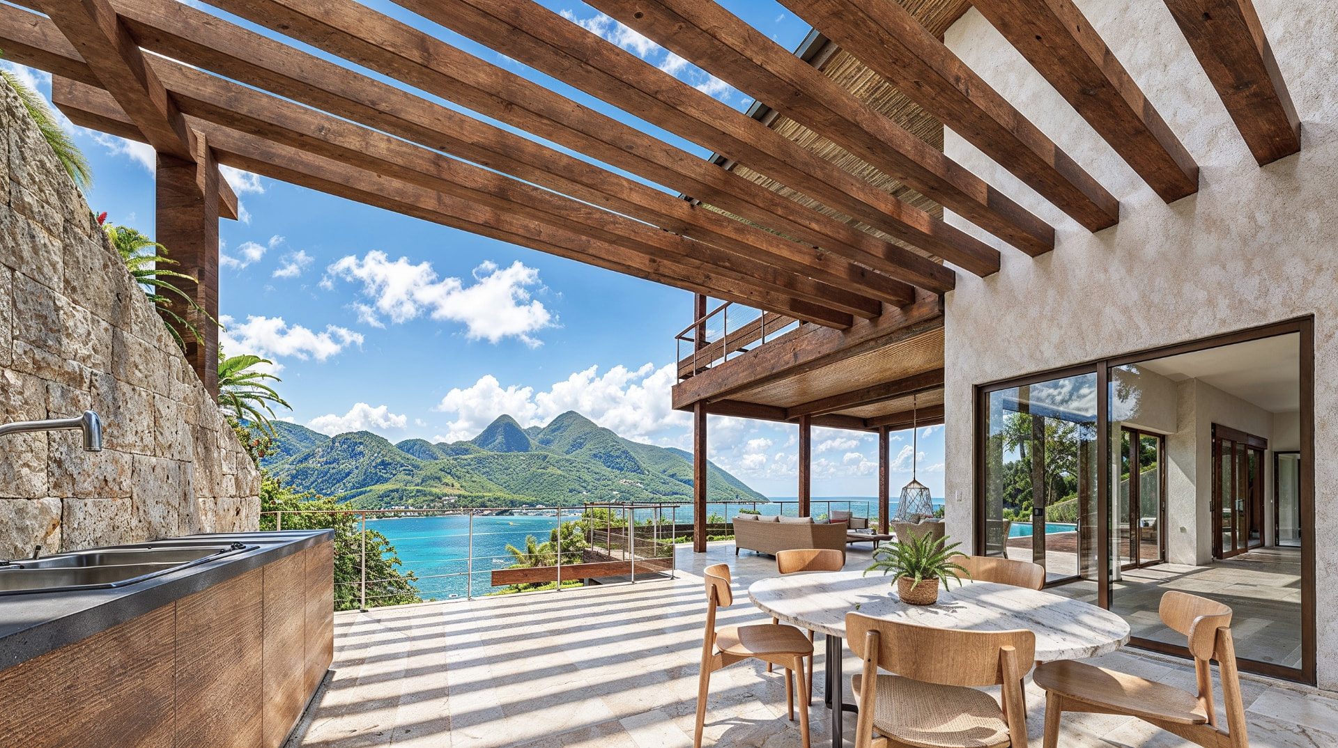 Villa Moorea, vue 3