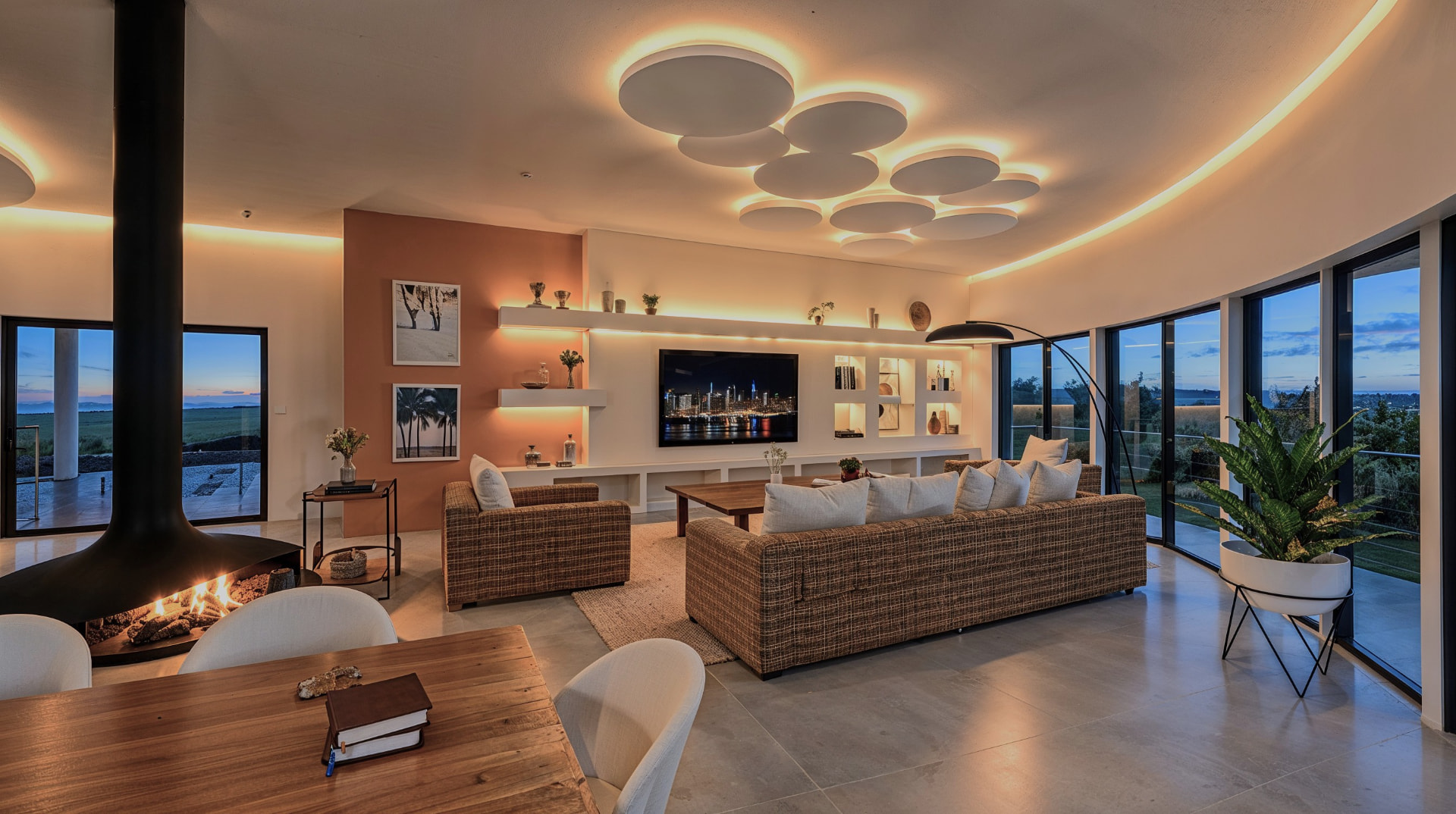 Salon Villa Bourail, vue 4